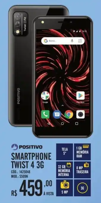 Zema POSITIVO SMARTPHONE TWIST 4 3G oferta
