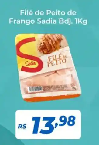 Atakarejo Filé de Peito de Frango Sadia Bdj. 1Kg oferta