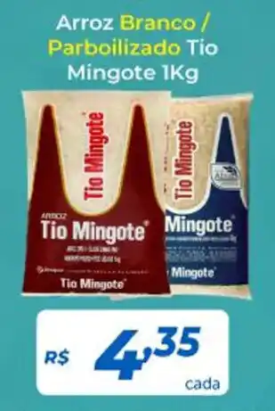 Atakarejo Arroz Branco/ Parboilizado Tio Mingote 1Kg oferta