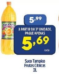 Arena Atacado Suco Tampico Frutas Citricas 2L oferta