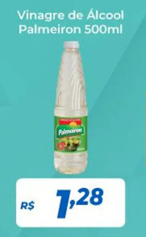 Atakarejo Vinagre de Álcool Palmeiron 500ml oferta