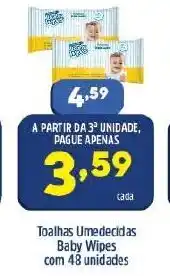 Arena Atacado Toalhas Umedecidas Baby Wipes com 48 unidades oferta