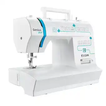 Máquina de costura elgin genius plus jx4035 branco