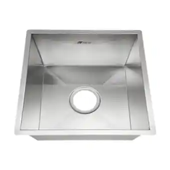 Leroy Merlin Cuba pia cozinha gourmet quadrada 35x35 inox 304 escovado tubrax oferta