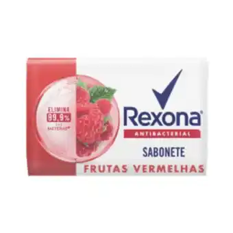 Supermercados Big Compra Sabonete rexona antibacterial frutas vermelhas 84g oferta