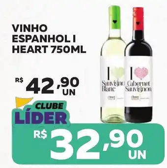 Lider Atacadista VINHO ESPANHOLI HEART 750ML oferta