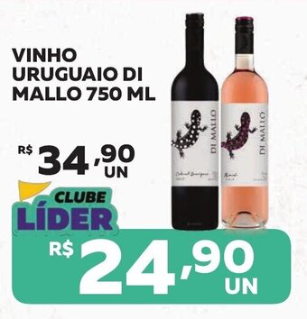 Lider Atacadista VINHO URUGUAIO DI MALLO 750 ML oferta