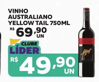 Lider Atacadista VINHO AUSTRALIANO YELLOW TAIL 750ML oferta