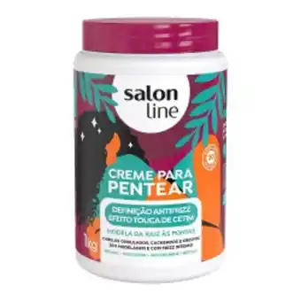 Creme de pentear salon line defin antifrizz 1kg