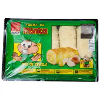 Pão cebola santa massa turma mônica 400g