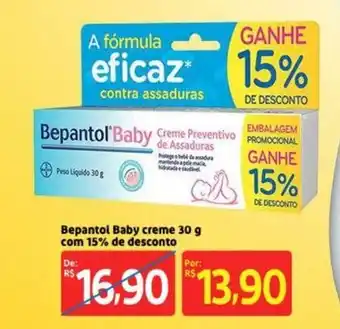 Bepantol baby creme 30g com 15% de desconto