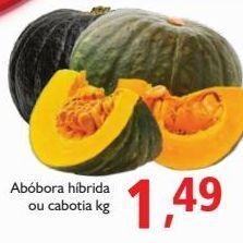 Supermercados ABC Abóbora híbrida ou cabotia kg oferta