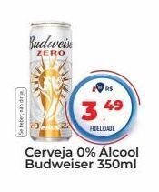 Tonin Superatacado Cerveja 0% álcool budweiser 350ml oferta