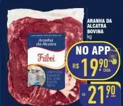 Mercantil Rodrigues Aranha de alcatra bovina kg oferta