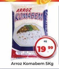 Tonin Superatacado Arroz komabem 5kg oferta