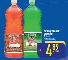 Mercantil Rodrigues Desinfetante dragão 2l oferta
