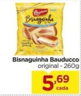 Carrefour Bisnaguinha Bauducco original - 260g oferta