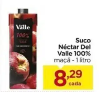 Carrefour Suco Néctar Del Valle 100% maçã - 1 litro oferta