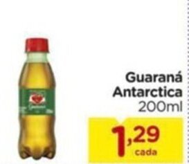 Carrefour Guaraná Antarctica 200ml oferta