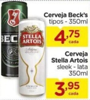 Carrefour Cerveja Beck's tipos - 350ml oferta