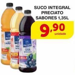 Roldão Suco integral preciato sabores 1,35l oferta