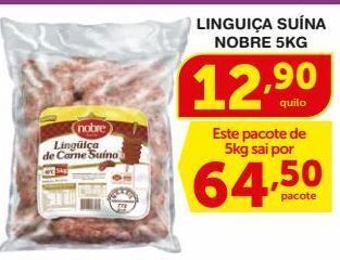 Linguiça suína nobre 5kg