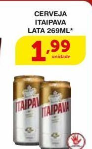 Roldão Cerveja itaipava lata 269ml* oferta