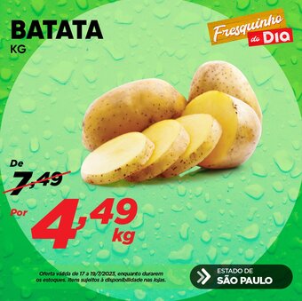 Dia BATATA KG oferta