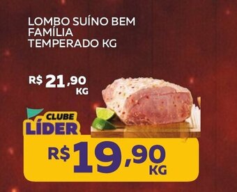 LOMBO SUÍNO BEM FAMÍLIA TEMPERADO KG