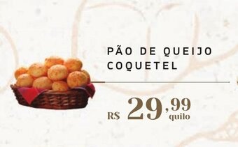 Empório Bahamas PÃO DE QUEIJO COQUETEL oferta