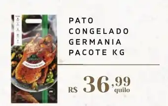Empório Bahamas PATO CONGELADO GERMANIA PACOTE KG oferta