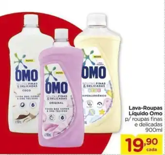 Carrefour Lava-Roupas Líquido Omo p/roupas finas e delicadas 900ml oferta