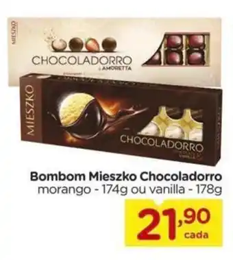 Carrefour Bombom Mieszko Chocoladorro morango - 174g ou vanilla - 178g oferta