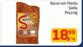 Tenda Atacado Bacon manta sadia kg oferta
