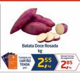 Tenda Atacado Batata doce rosada kg oferta