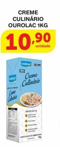 Roldão Creme culinário ourolac 1kg oferta