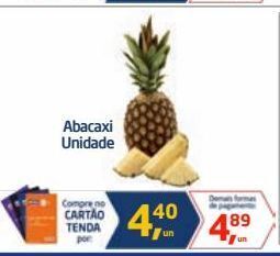 Tenda Atacado Abacaxi un oferta