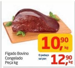 Tenda Atacado Fígado bovino congelado kg oferta