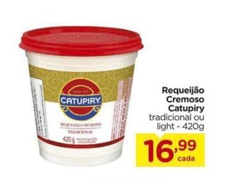 Carrefour Requeijão Cremoso Catupiry tradicional ou light - 420g oferta