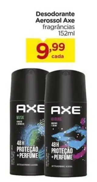 Desodorante Aerossol Axe fragrâncias 152ml