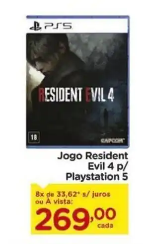 Jogo Resident Evil 4 p/ Playstation 5