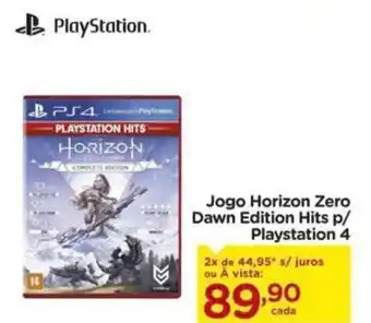 Carrefour Jogo Horizon Zero Dawn Edition Hits p/ Playstation 4 oferta