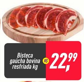 Frangolândia Bisteca gaucha bovina resfriada 1kg oferta