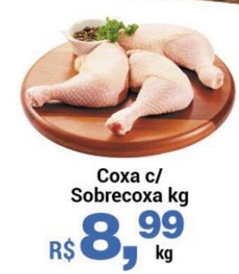 Rossi Supermercado Coxa c/ Sobrecoxa 1kg oferta