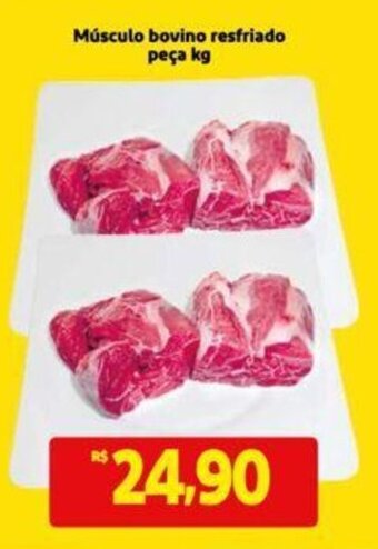 Extra Supermercado Músculo bovino resfriado peça kg oferta