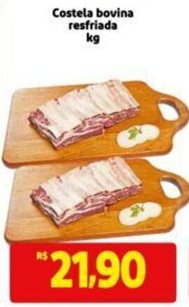 Extra Supermercado Costela bovina resfriada kg oferta
