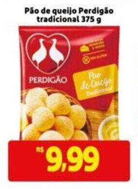 Extra Supermercado Pão de queijo Perdigão tradicional 375 g oferta