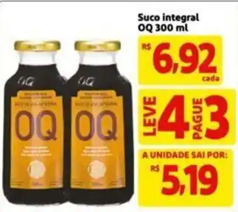 Extra Supermercado Suco integral OQ 300 ml oferta