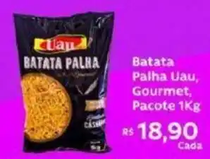 Batata Palha Uau, Gourmet, Pacote 1Kg