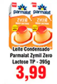 Shibata Supermercados Leite Condensado Parmalat Zymil Zero Lactose TP 395g oferta